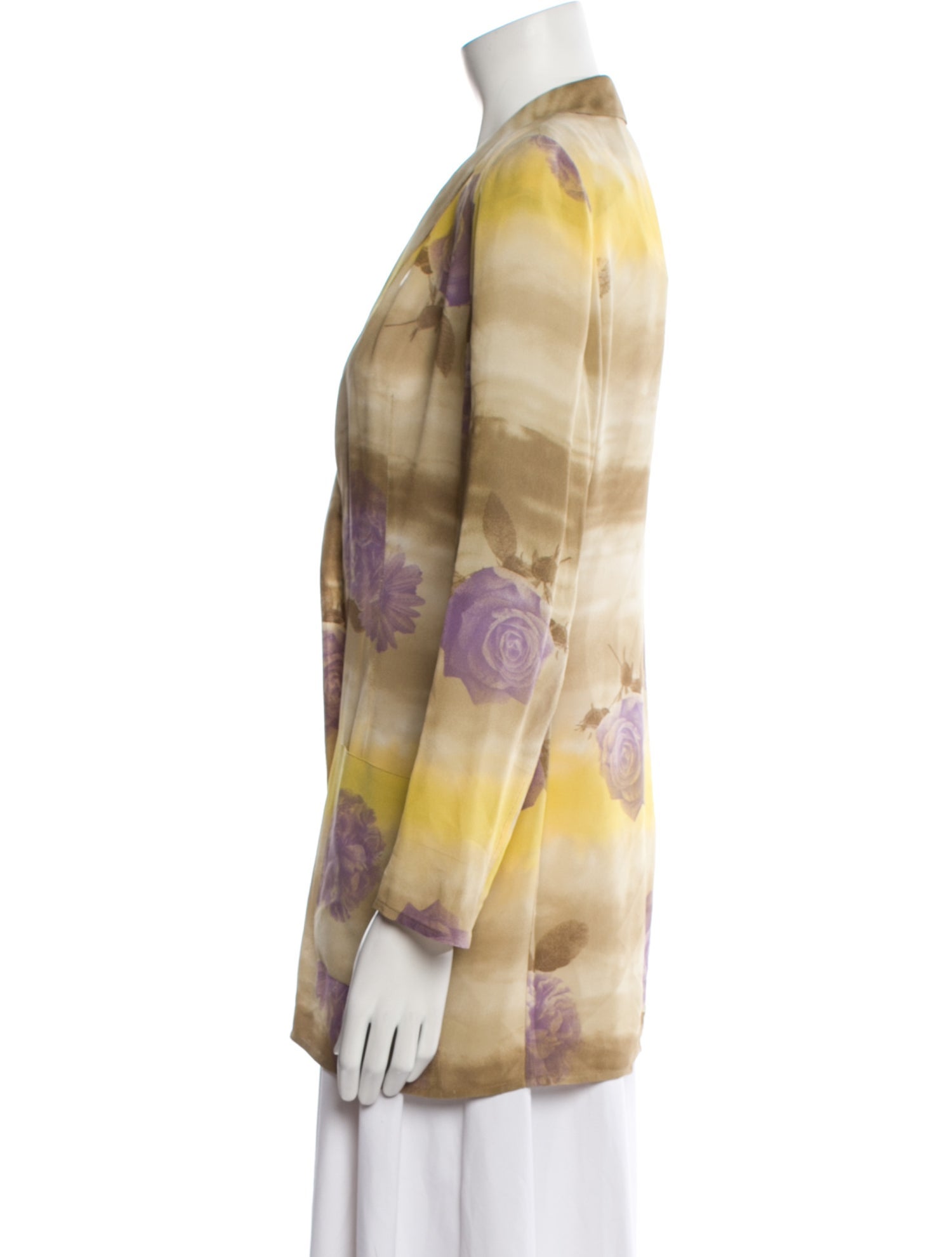 Emanuel Ungaro Floral Print Blazer