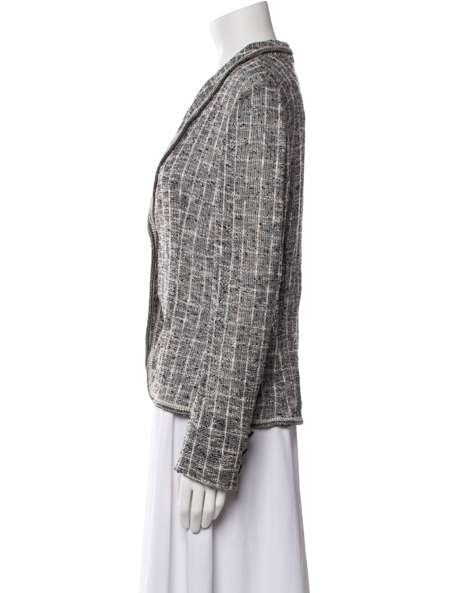 Emanuel Ungaro Tweed Pattern Blazer