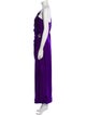 Emanuel Ungaro One-Shoulder Long Dress