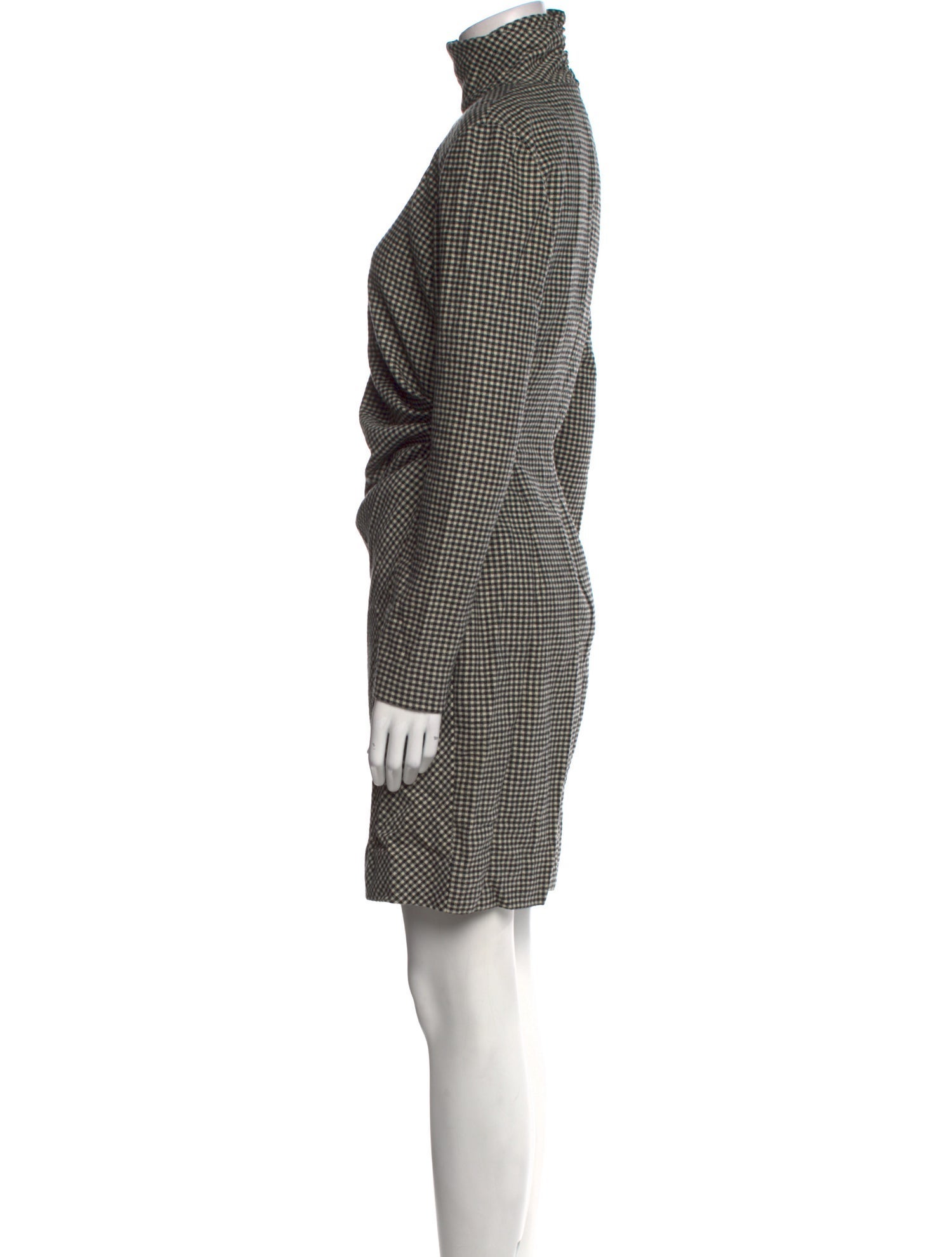 Emanuel Ungaro Turtleneck Mini Dress