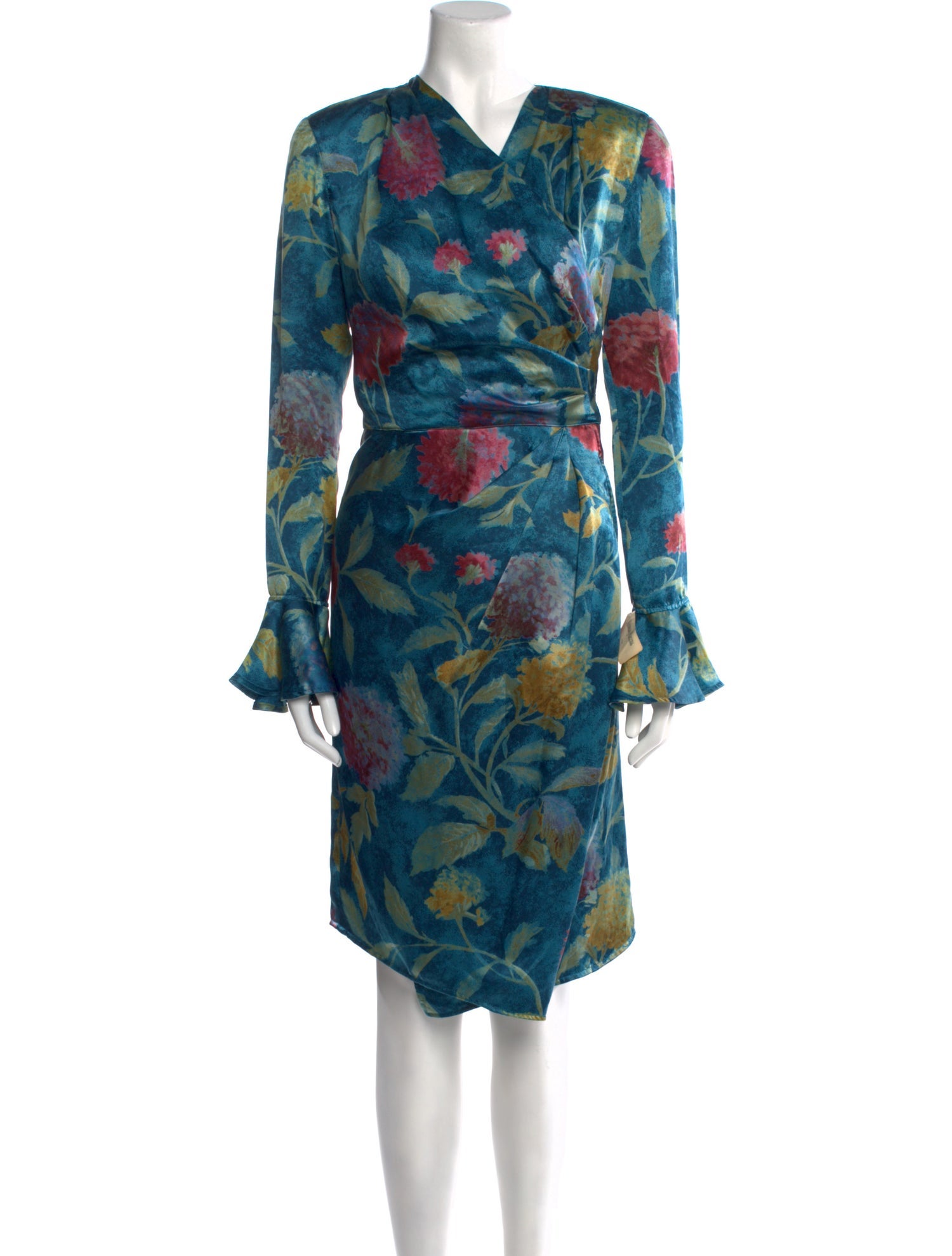 Emanuel Ungaro Silk Midi Length Dress