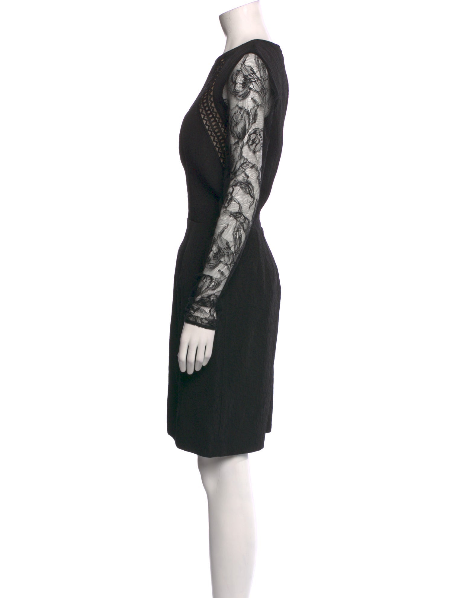 Emanuel Ungaro Lace Knee-Length Dress w/ Tags
