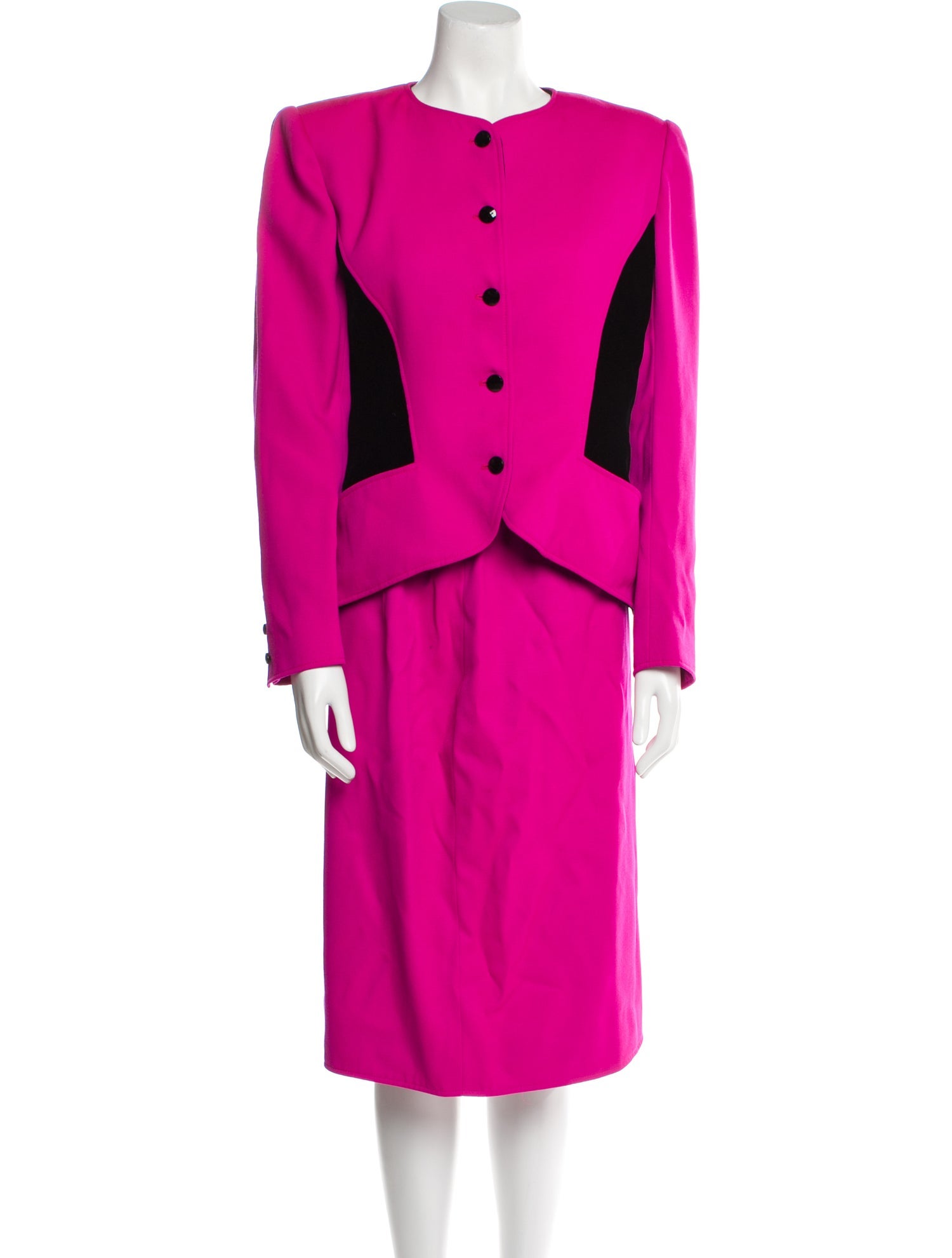 Ungaro Paris Vintage 1980's Skirt Suit