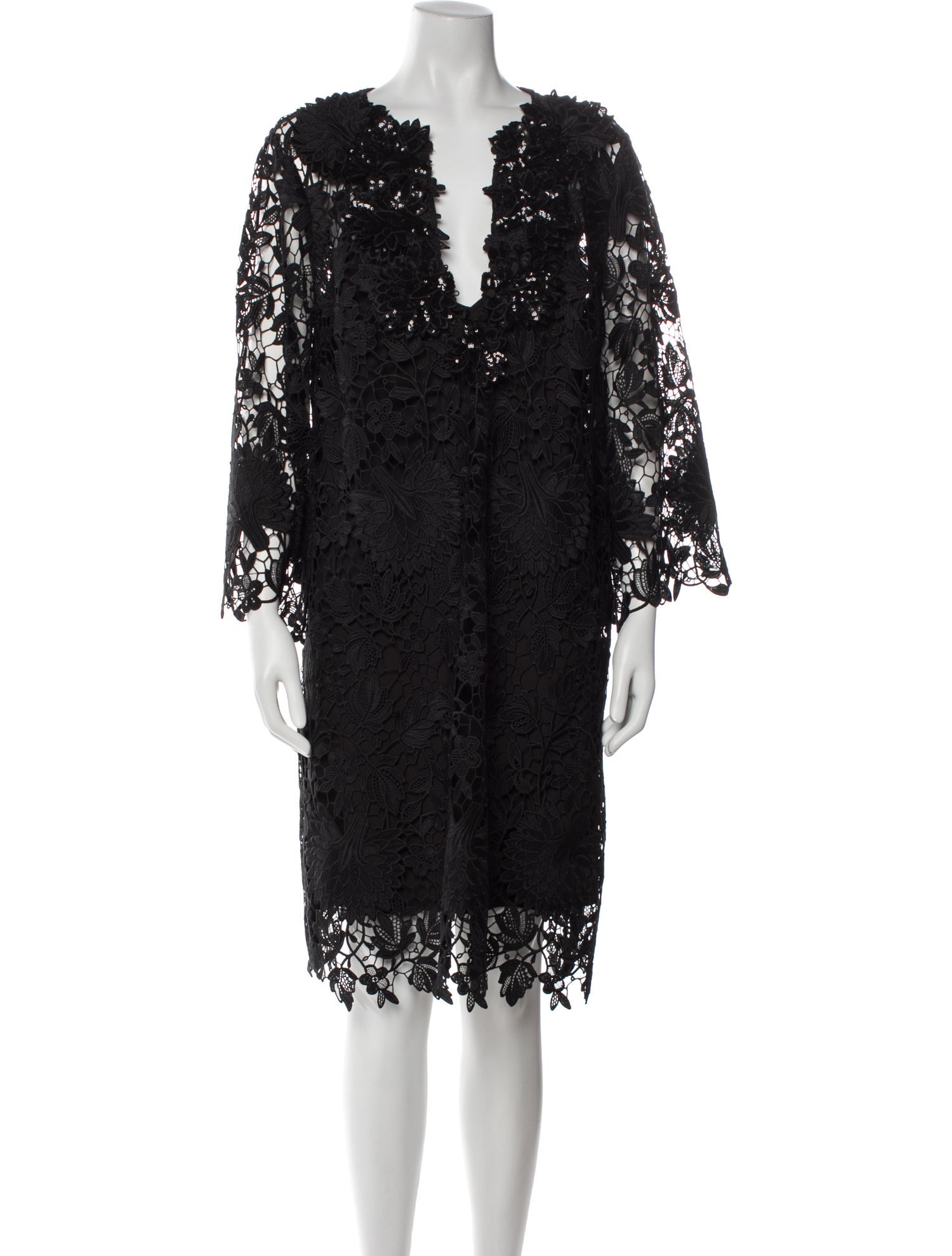 Emanuel Ungaro Lace Mini Dress