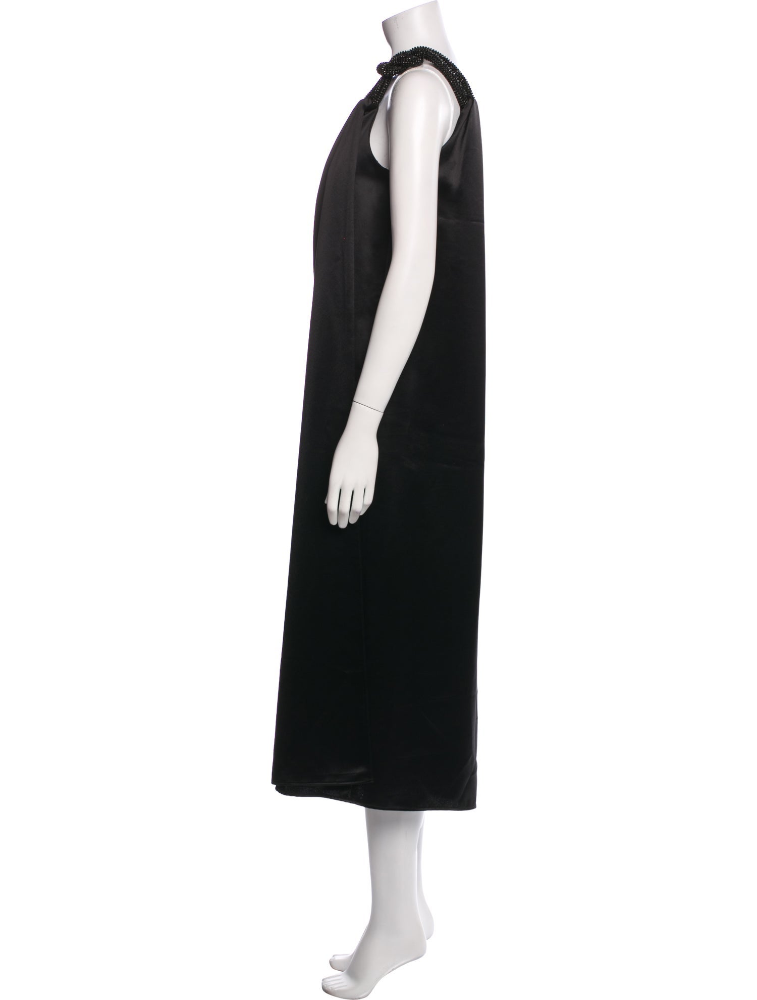 Emanuel Ungaro One-Shoulder Midi Length Dress