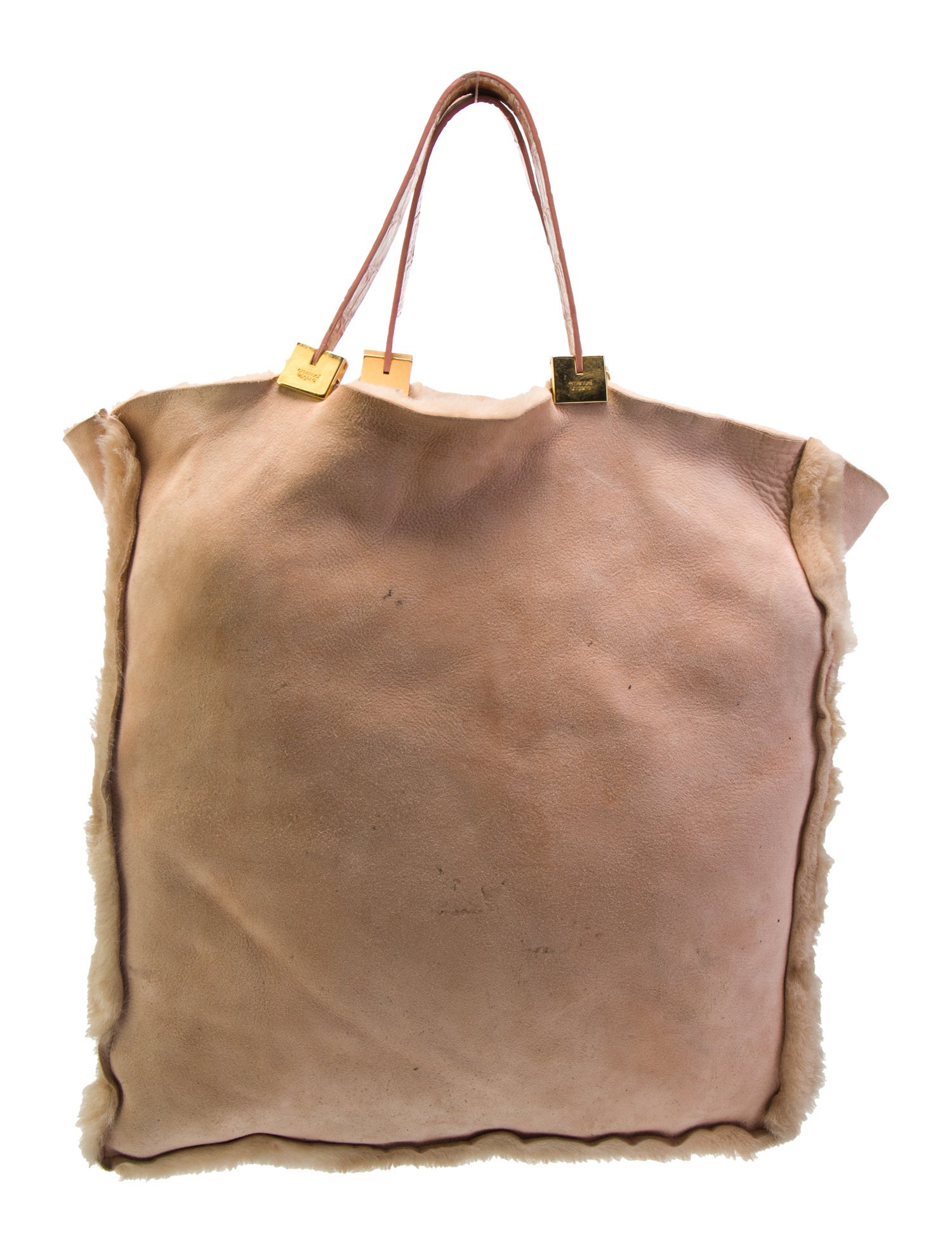 Emanuel Ungaro Shearling Tote