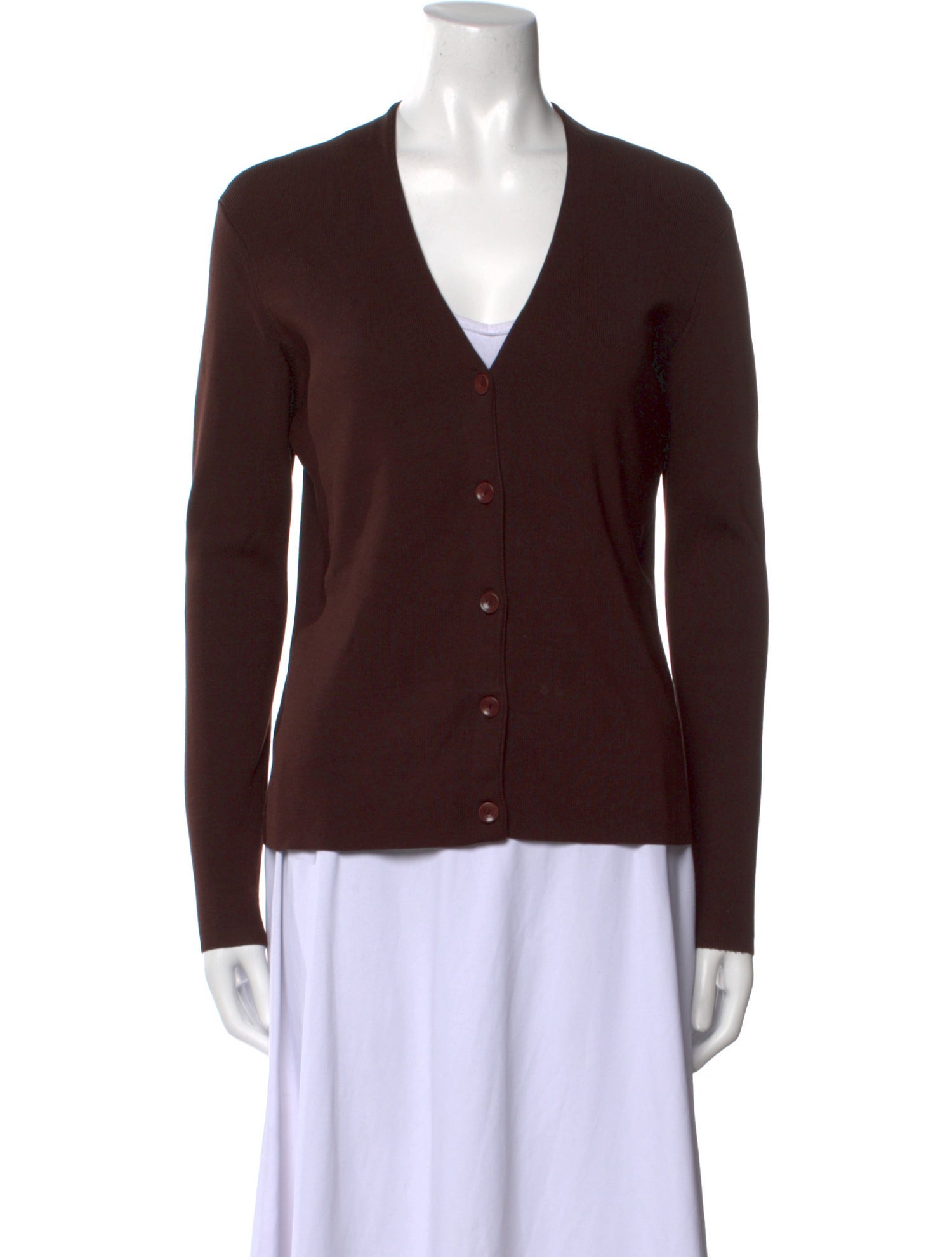 Emanuel Ungaro Silk V-Neck Sweater