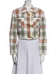 Emanuel Ungaro Plaid Print Blazer