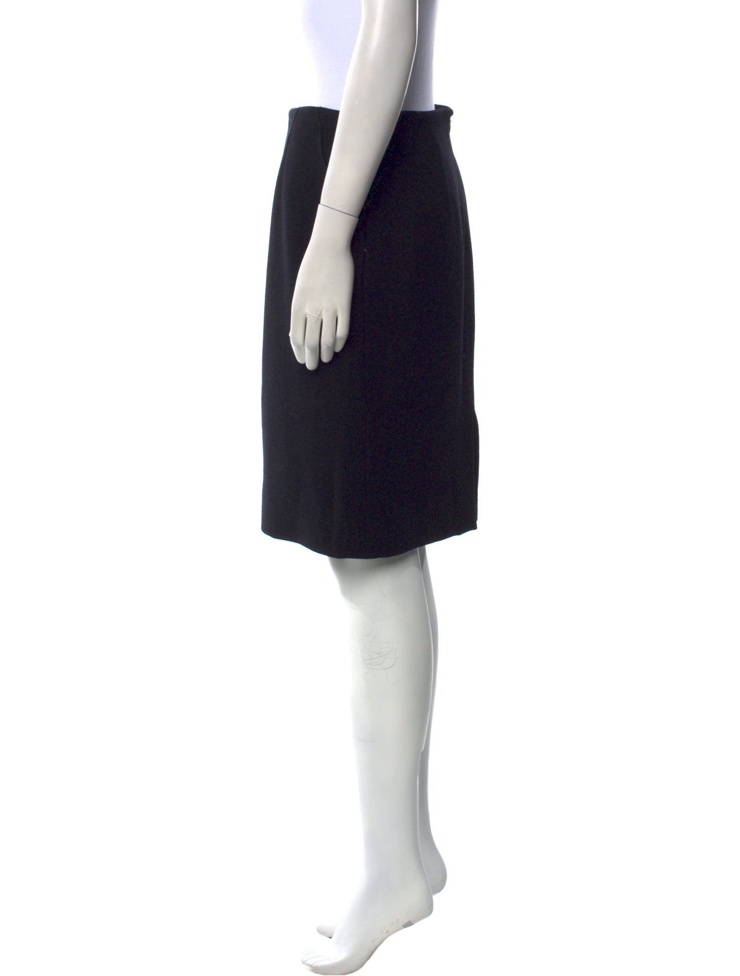 Emanuel Ungaro Wool Knee-Length Skirt