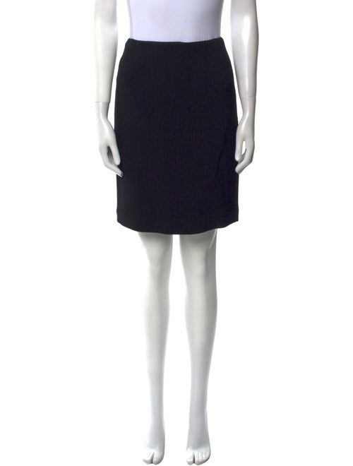 Emanuel by Emanuel Ungaro Embroidered Accent Knee-Length Skirt