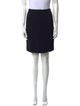 Emanuel by Emanuel Ungaro Embroidered Accent Knee-Length Skirt