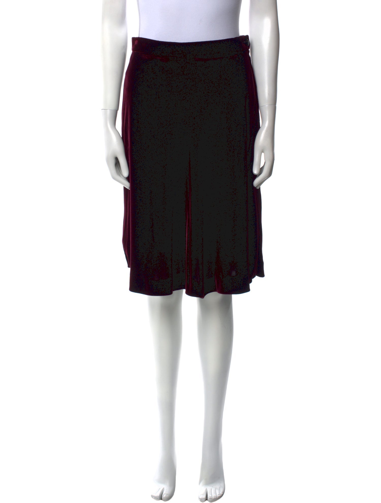 Emanuel Ungaro Wool Knee-Length Skirt