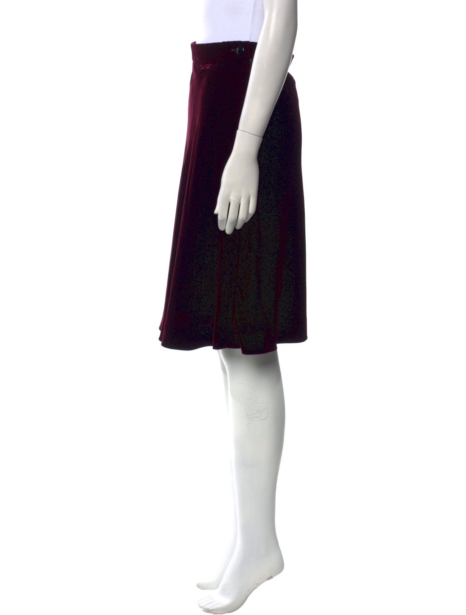 Emanuel Ungaro Wool Knee-Length Skirt