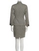 Emanuel Ungaro Wool Striped Skirt Suit
