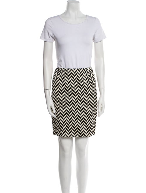 Emanuel Ungaro Wool Striped Skirt Suit
