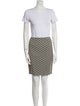 Emanuel Ungaro Wool Striped Skirt Suit