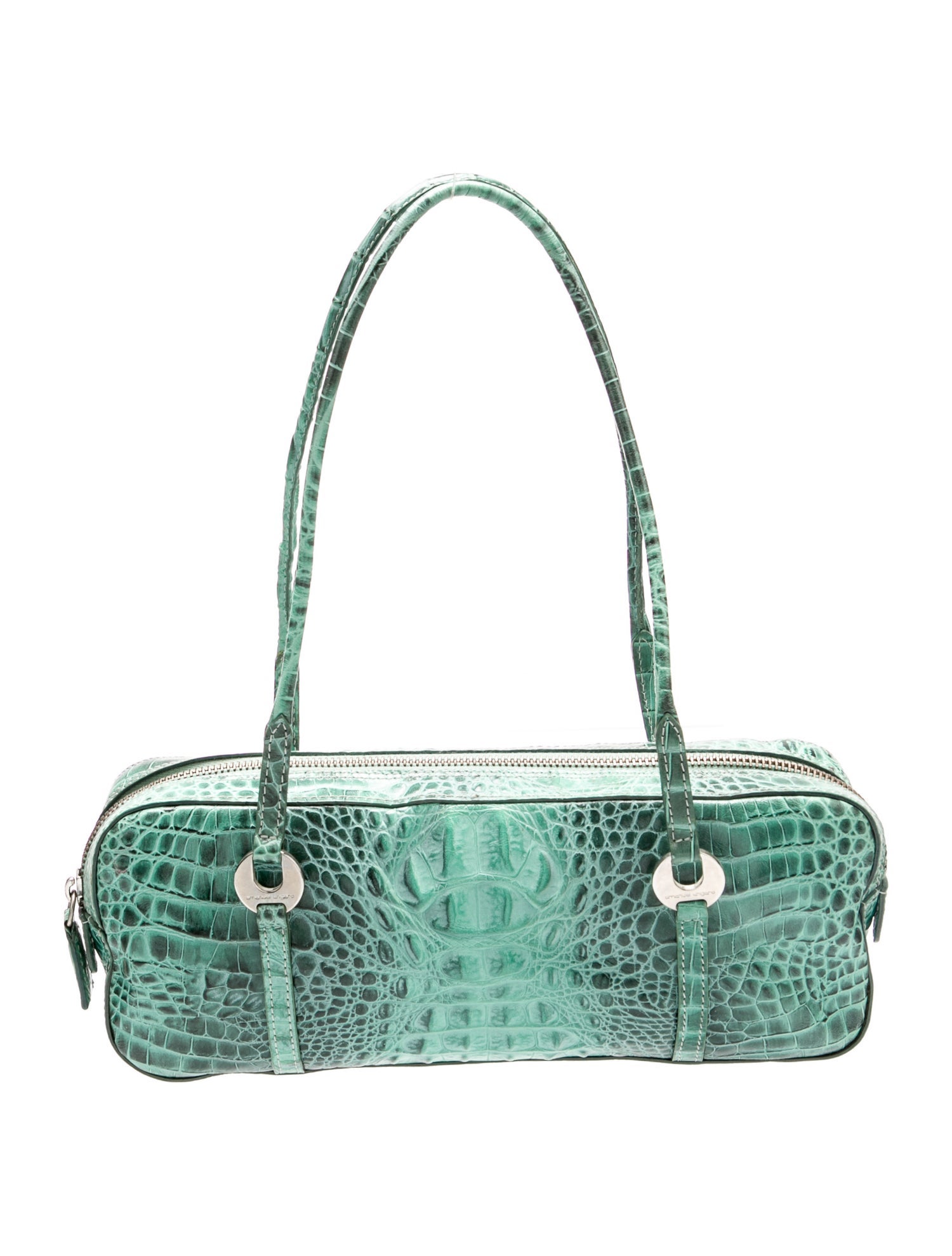Emanuel Ungaro Crocodile Shoulder Bag