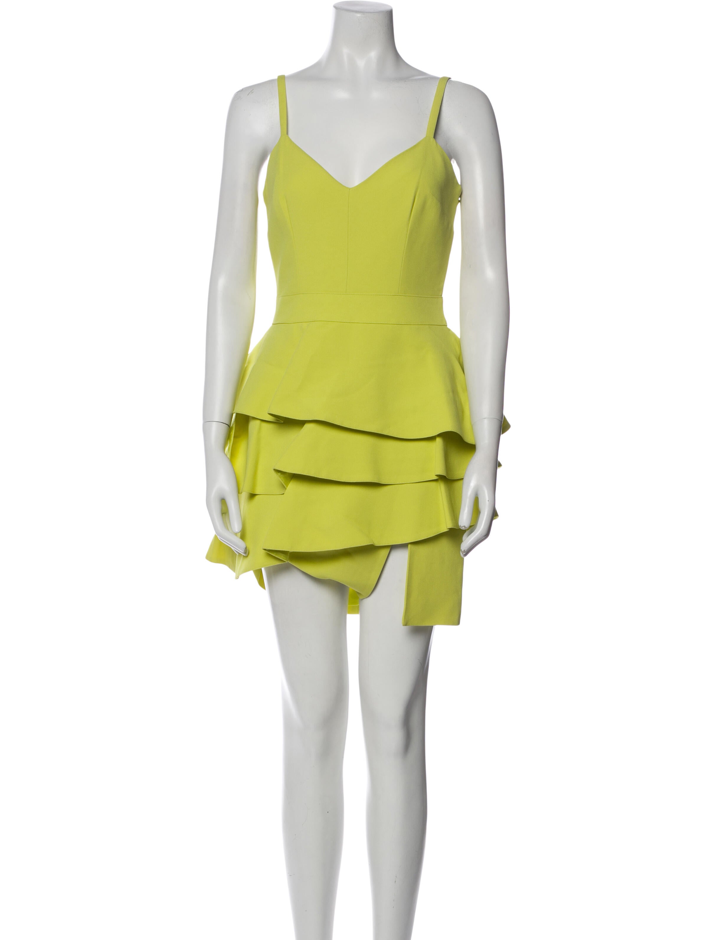 Emanuel Ungaro V-Neck Mini Dress