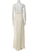Emanuel Ungaro V-Neck Long Dress