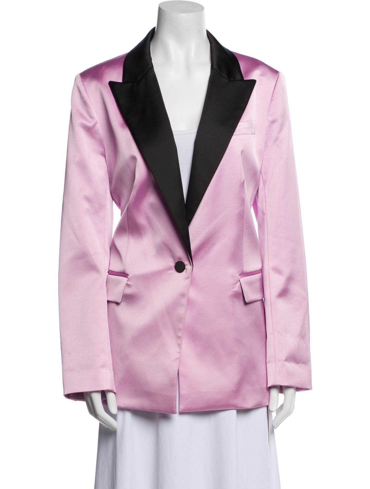 Emanuel Ungaro Satin Printed Blazer