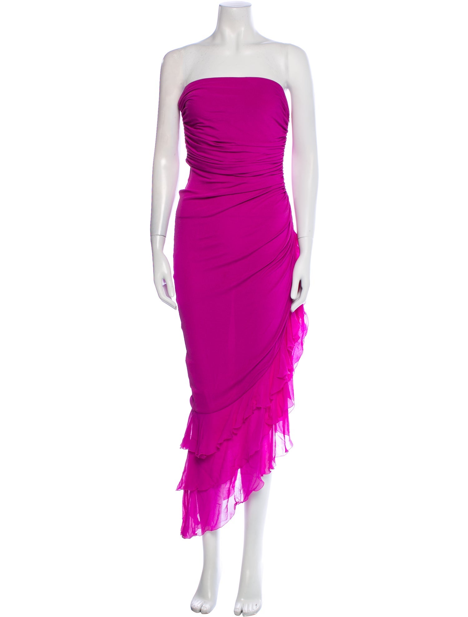 Emanuel Ungaro Strapless Long Dress