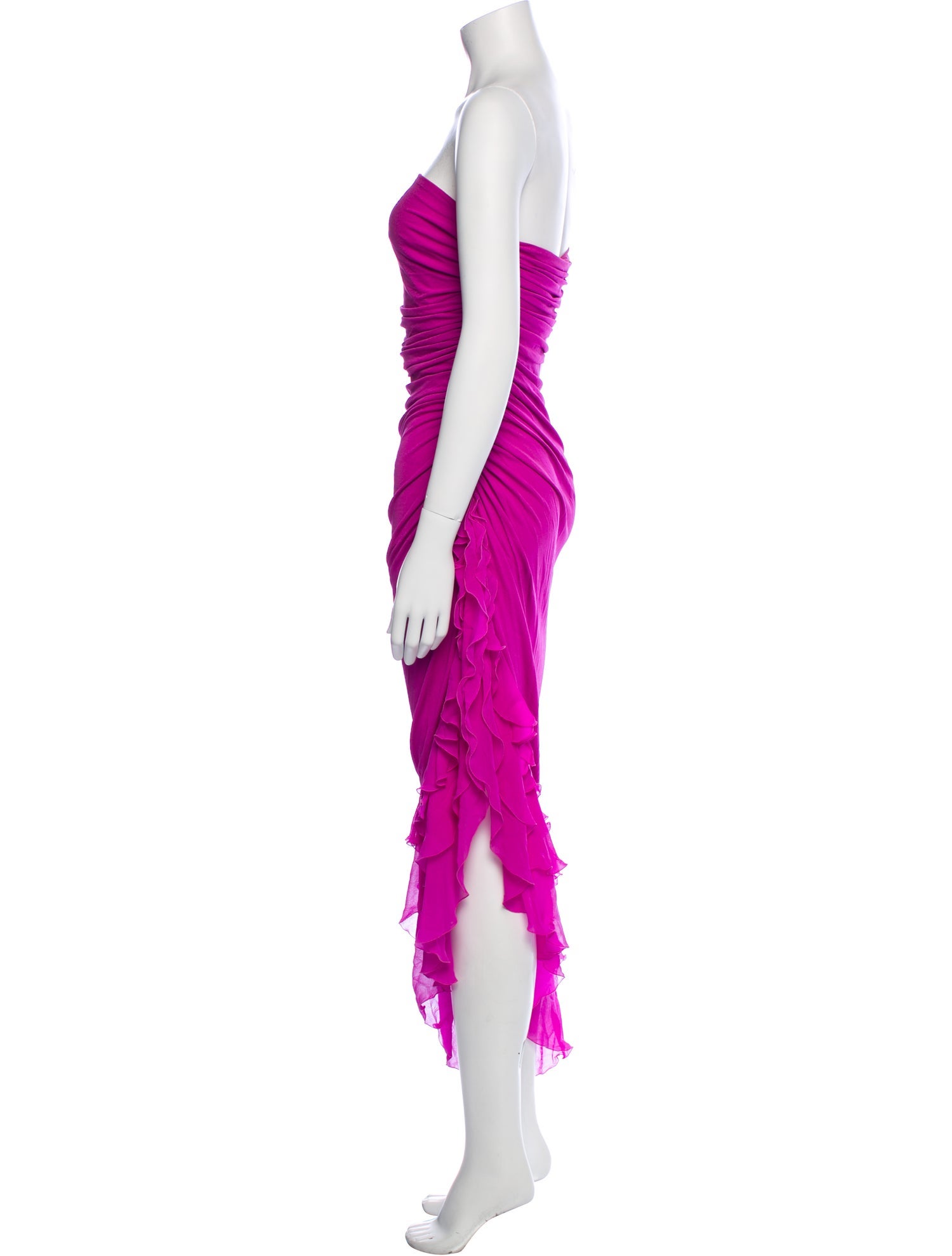 Emanuel Ungaro Strapless Long Dress