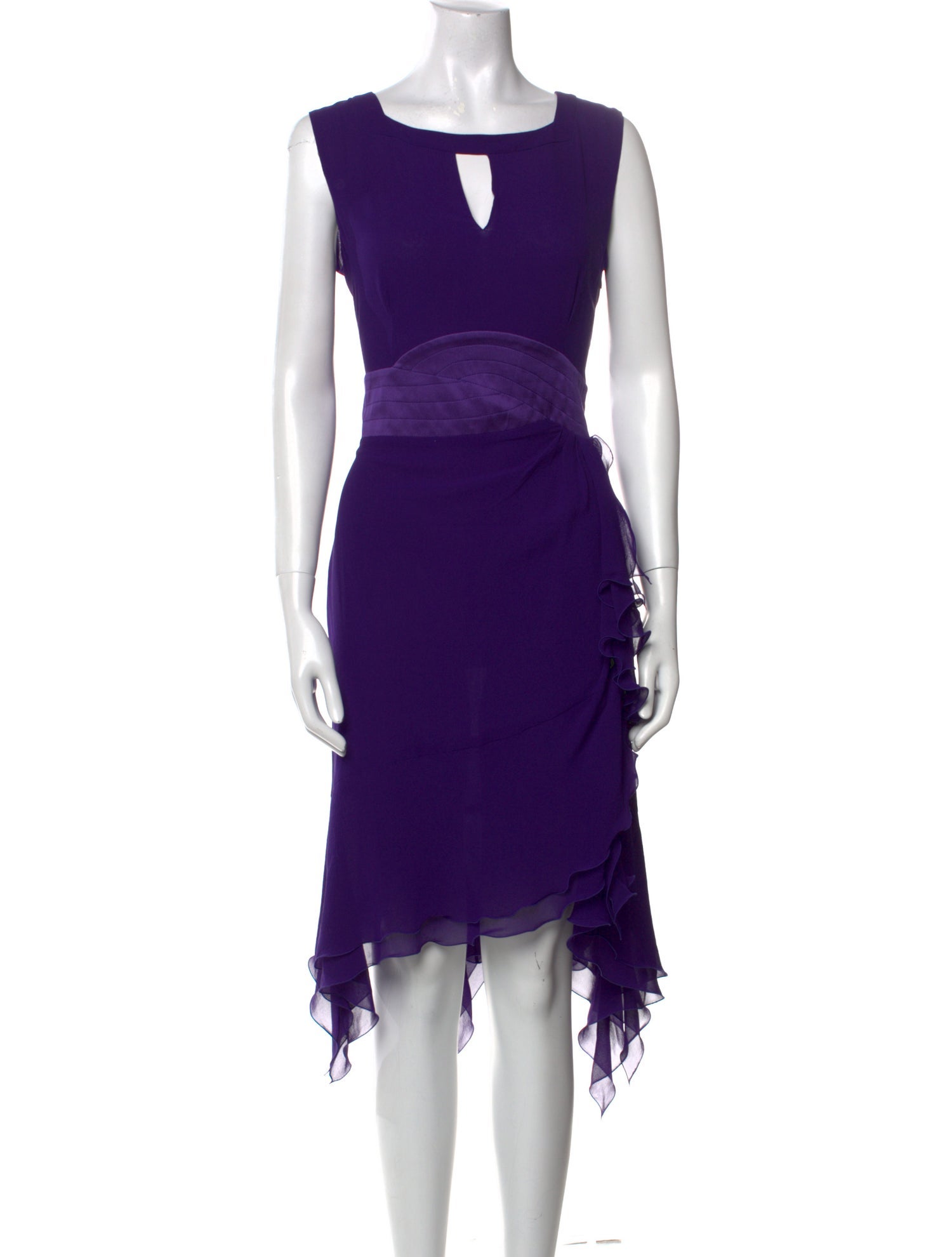 Emanuel Ungaro Silk Midi Length Dress