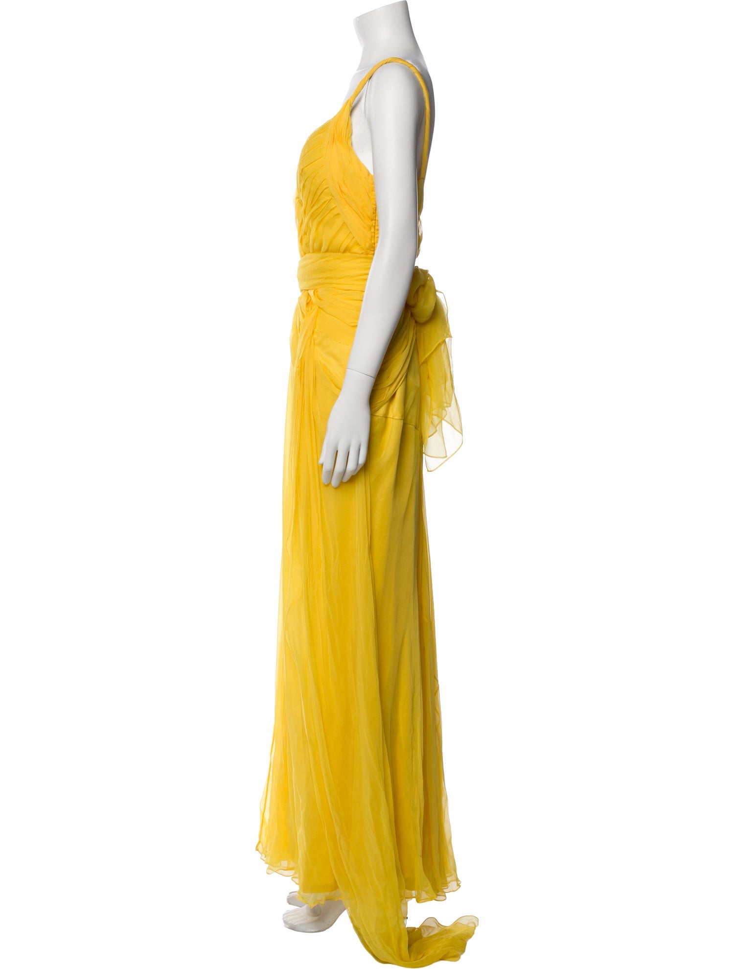 Emanuel Ungaro Silk Long Dress