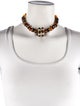 Emanuel Ungaro Beaded Collar Necklace