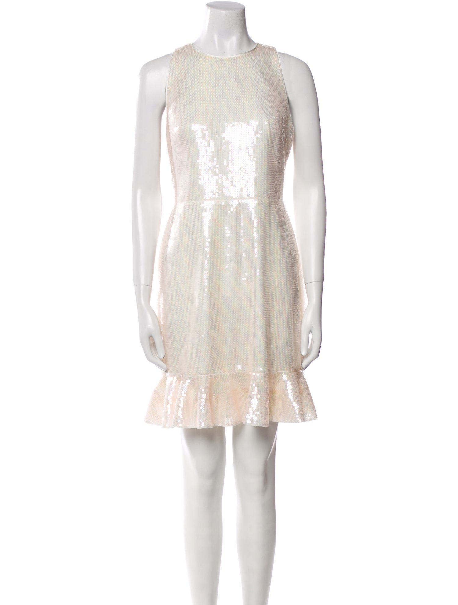 Emanuel Ungaro Crew Neck Mini Dress