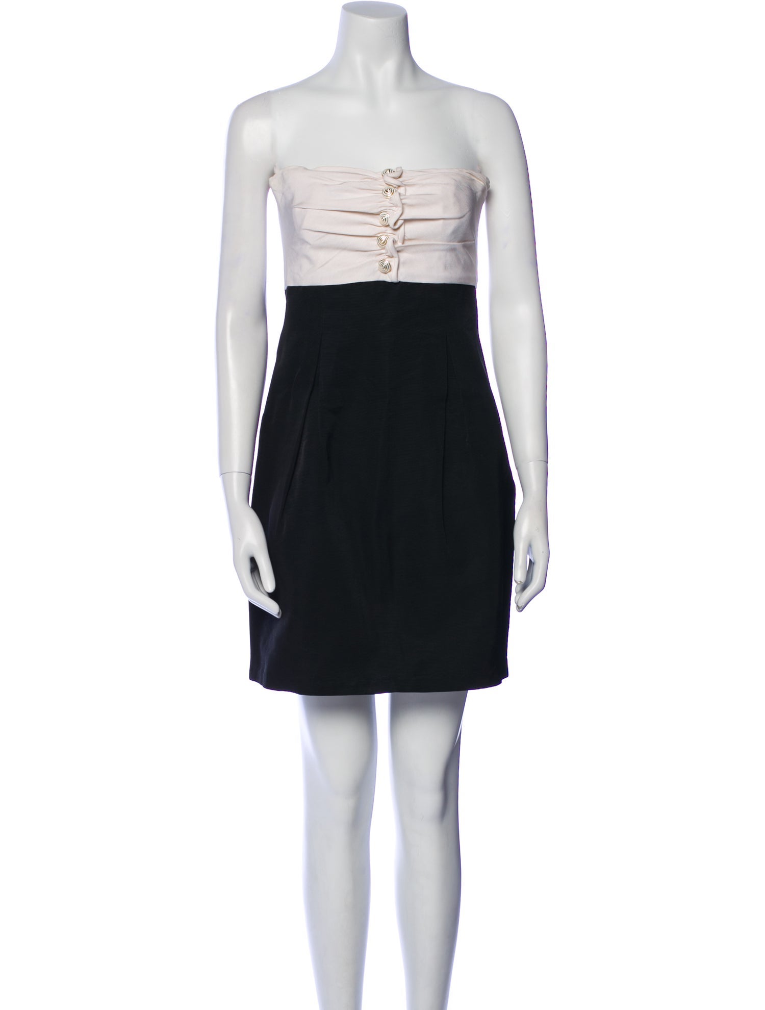 Emanuel Ungaro Strapless Mini Dress