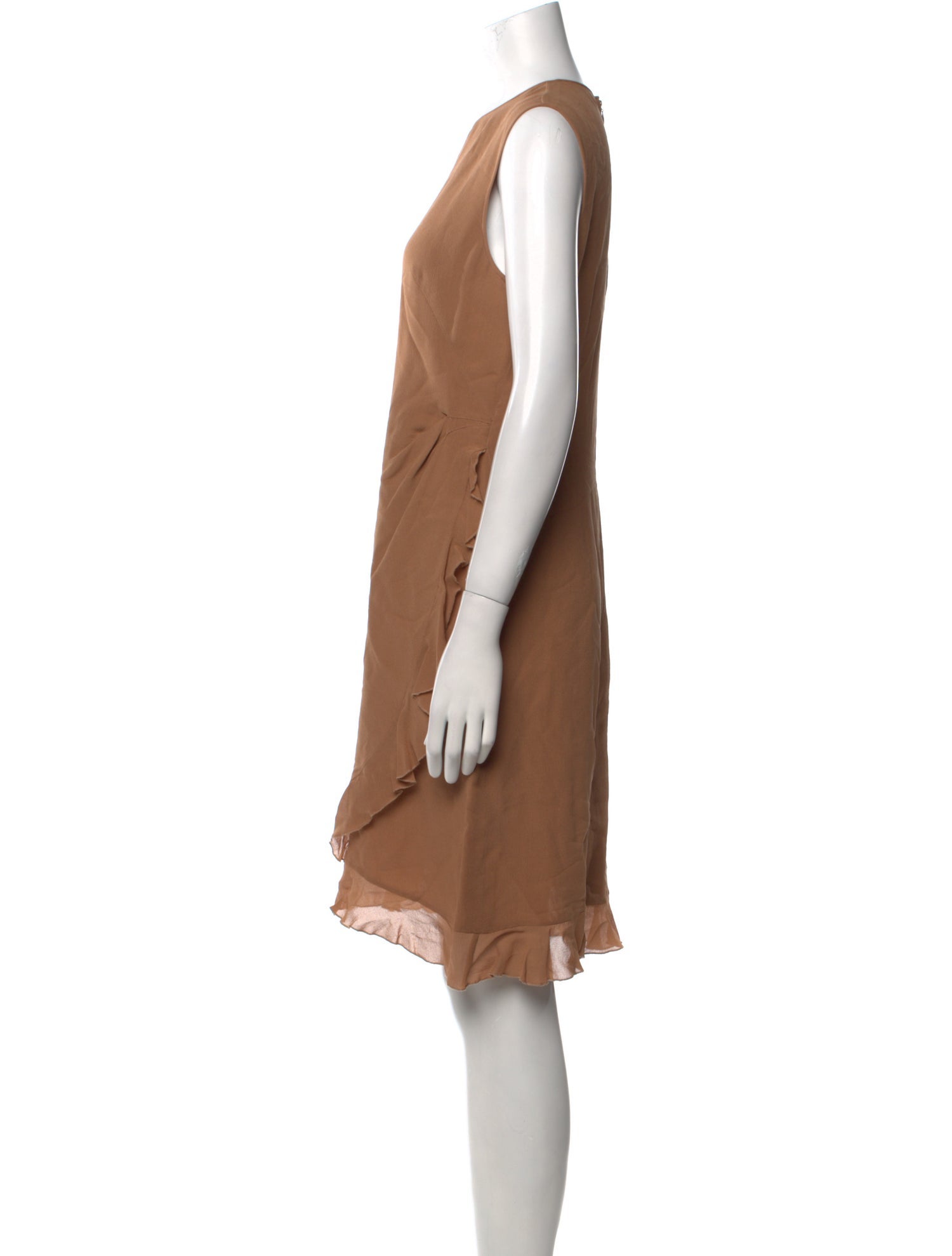 Emanuel Ungaro Silk Knee-Length Dress