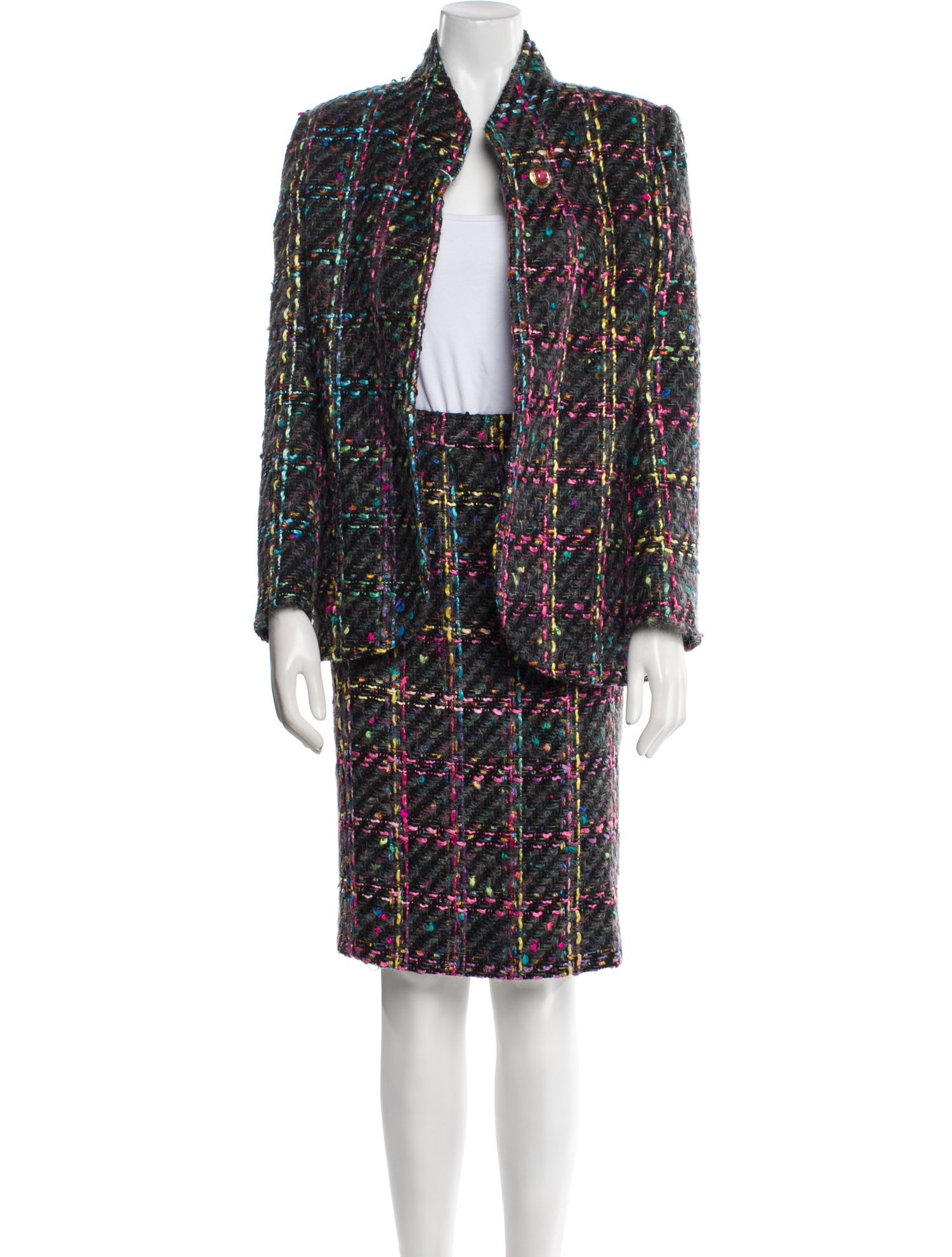 Ungaro Paris Vintage 1980's Skirt Suit w/ Tags