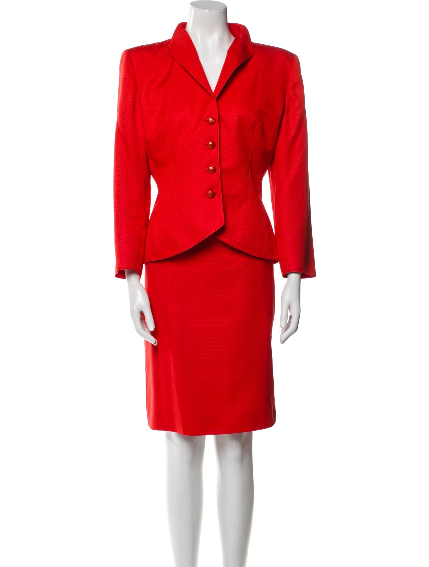 Emanuel Ungaro Silk Skirt Suit