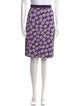 Emanuel Ungaro Printed Knee-Length Skirt