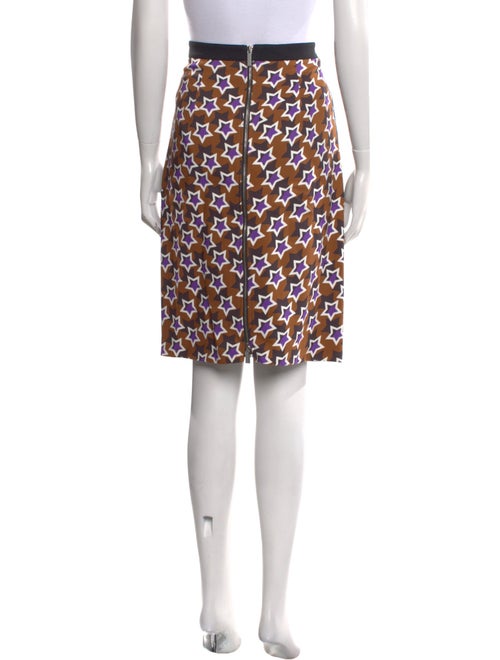Emanuel Ungaro Printed Knee-Length Skirt