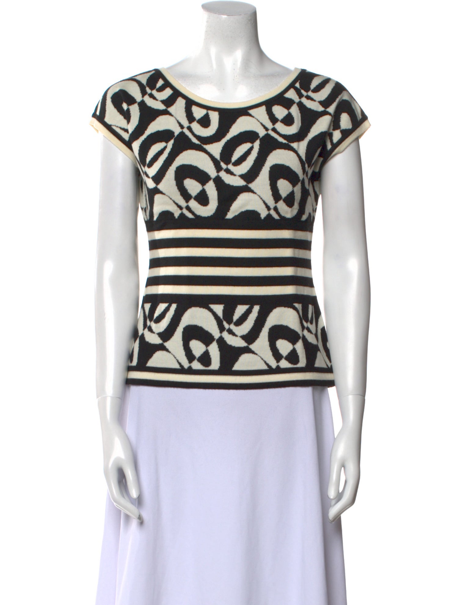Emanuel Ungaro Wool Printed Top