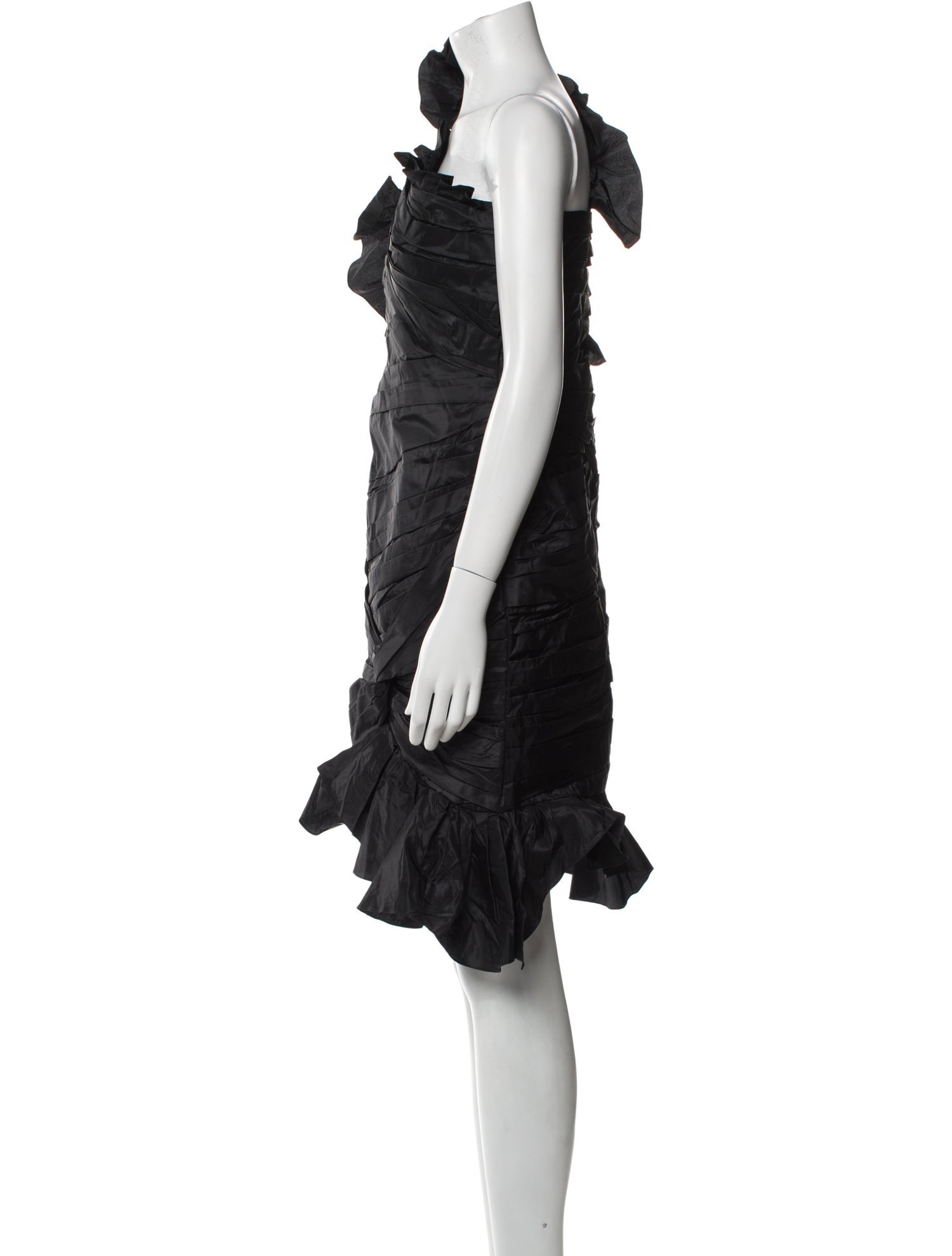 Emanuel Ungaro Silk Knee-Length Dress