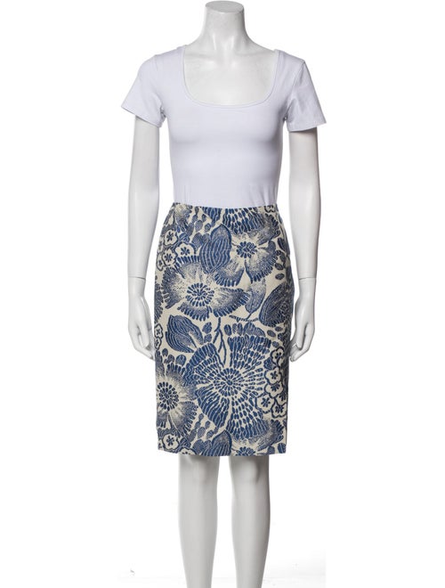 Emanuel Ungaro Printed Skirt Suit