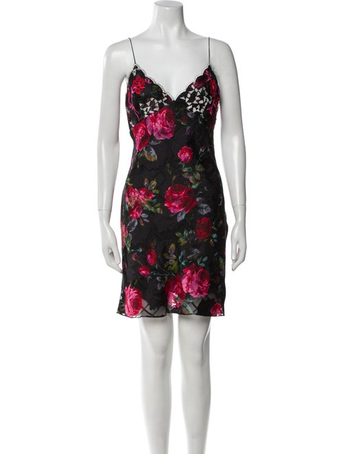 Emanuel Ungaro Silk Mini Dress