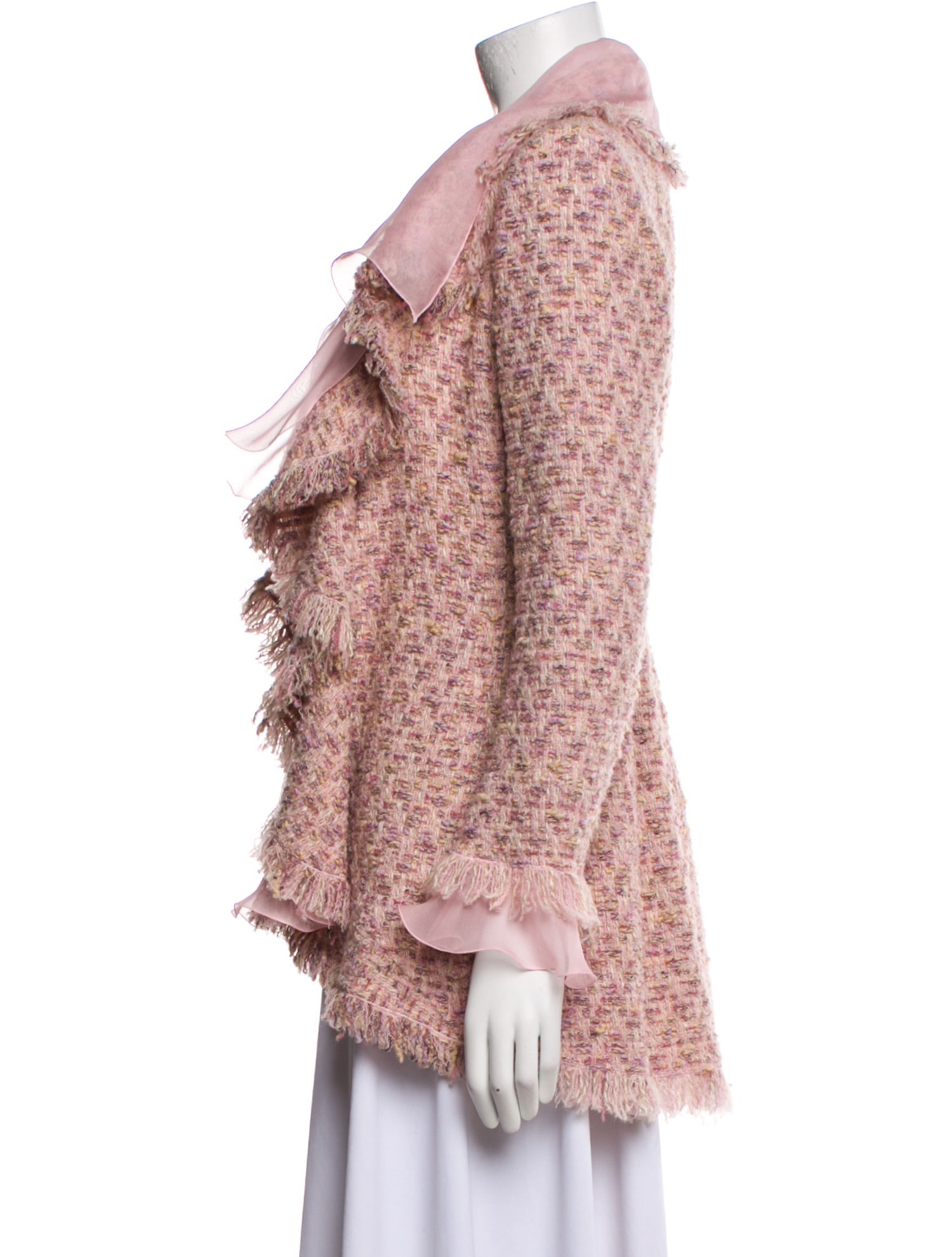 Emanuel Ungaro Virgin Wool Tweed Pattern Jacket