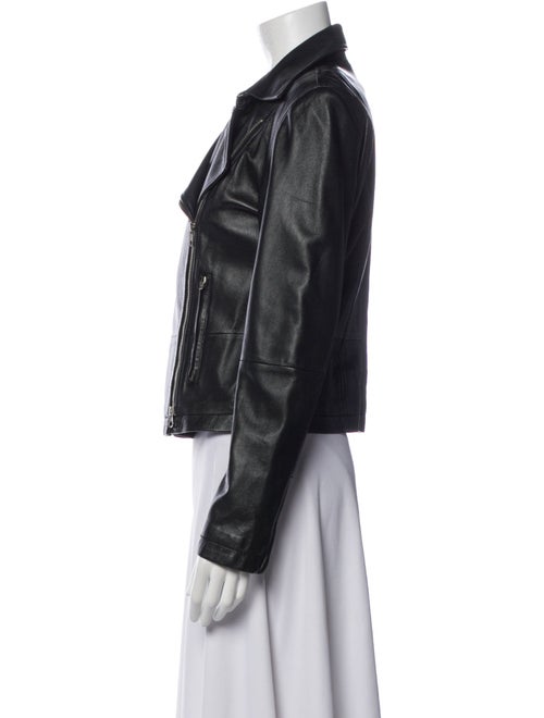 Emanuel Ungaro Leather Biker Jacket