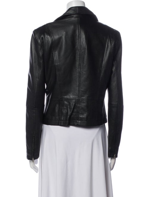 Emanuel Ungaro Leather Biker Jacket