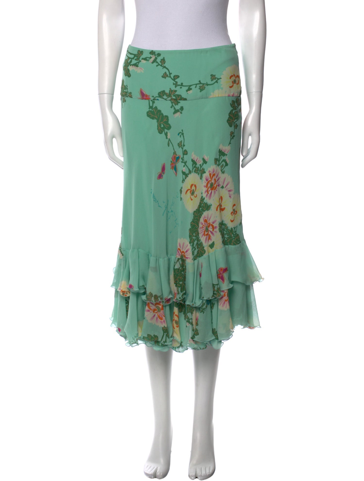 Emanuel Ungaro Vintage Midi Length Skirt