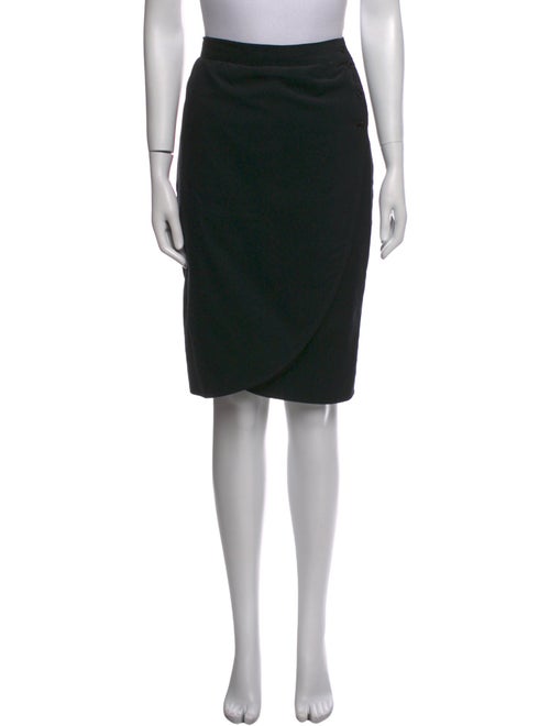 Emanuel Ungaro Cutout Accent Knee-Length Skirt