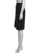 Emanuel Ungaro Cutout Accent Knee-Length Skirt