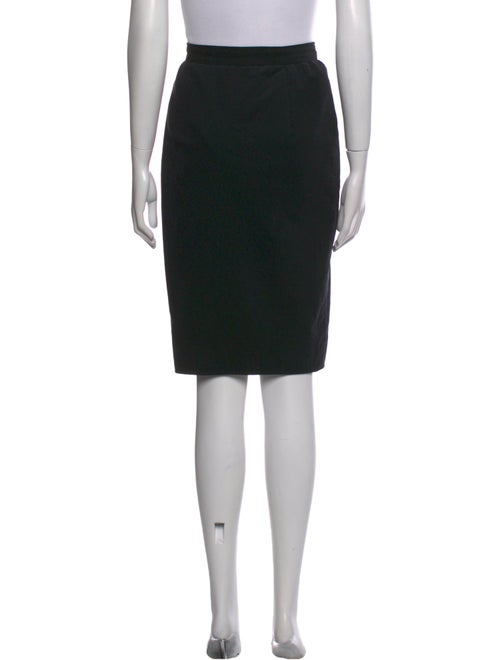 Emanuel Ungaro Cutout Accent Knee-Length Skirt