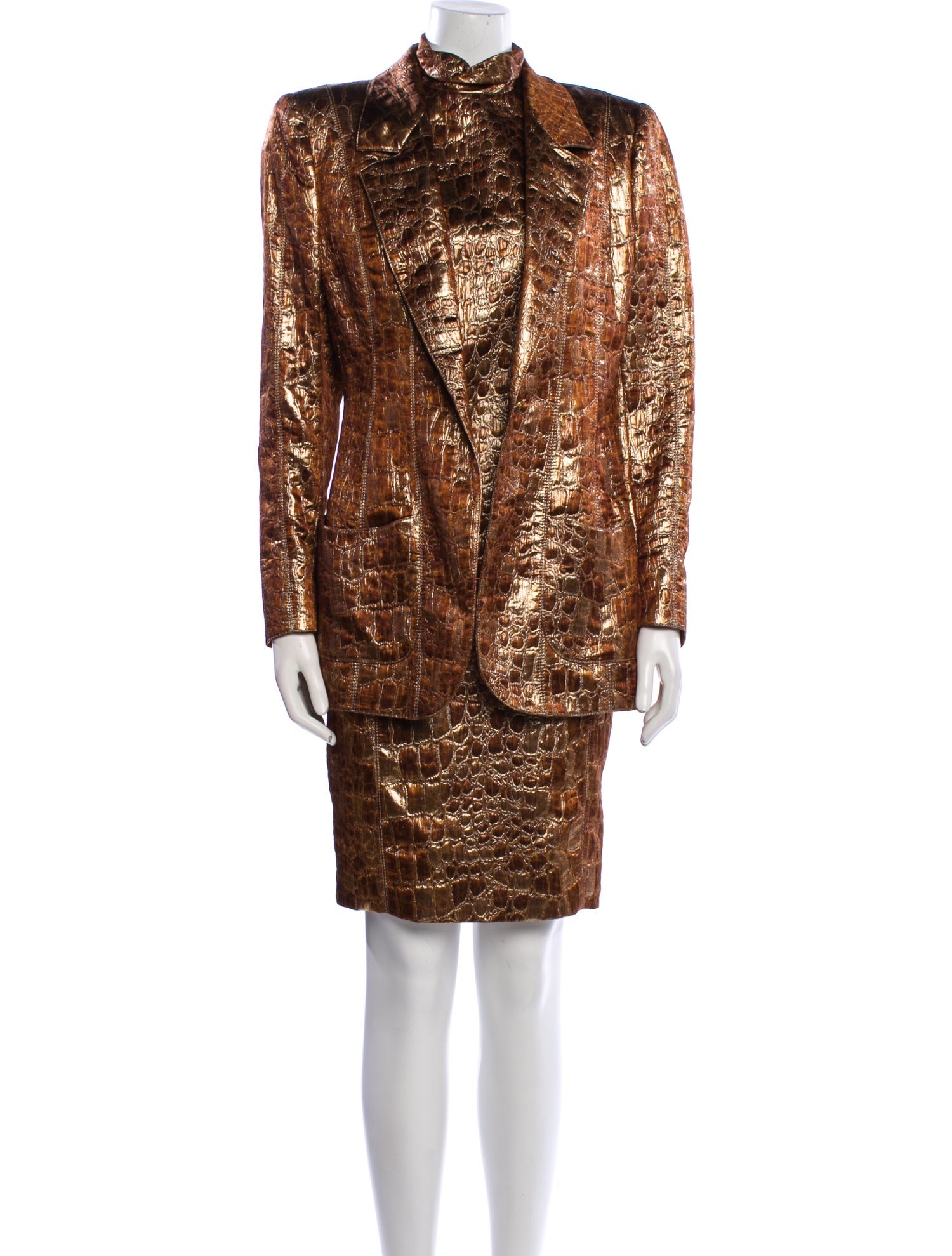 Emanuel Ungaro Vintage 1990's Dress Set