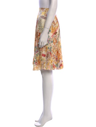 Emanuel Ungaro Printed Knee-Length Skirt
