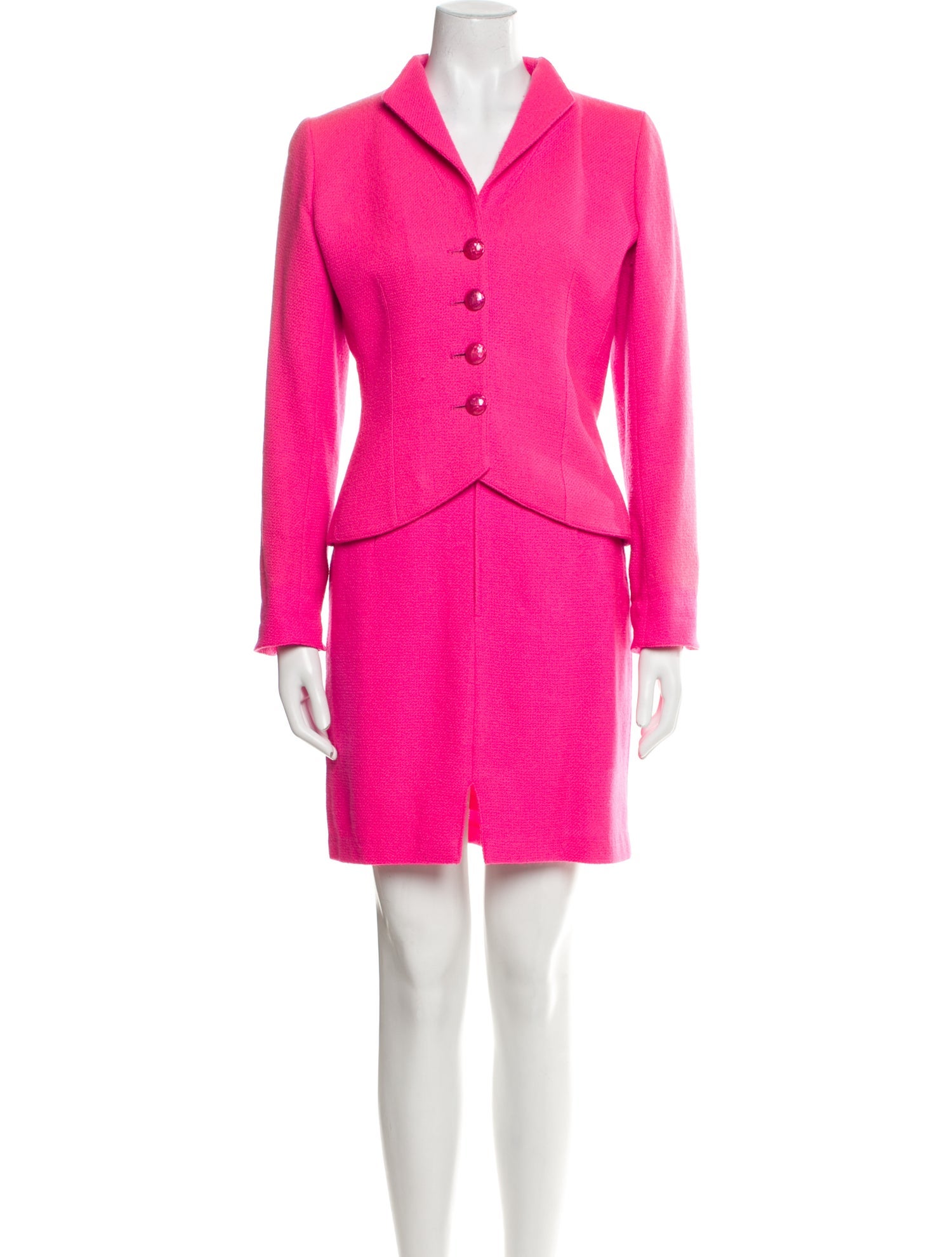 Emanuel Ungaro Vintage Silk Skirt Suit